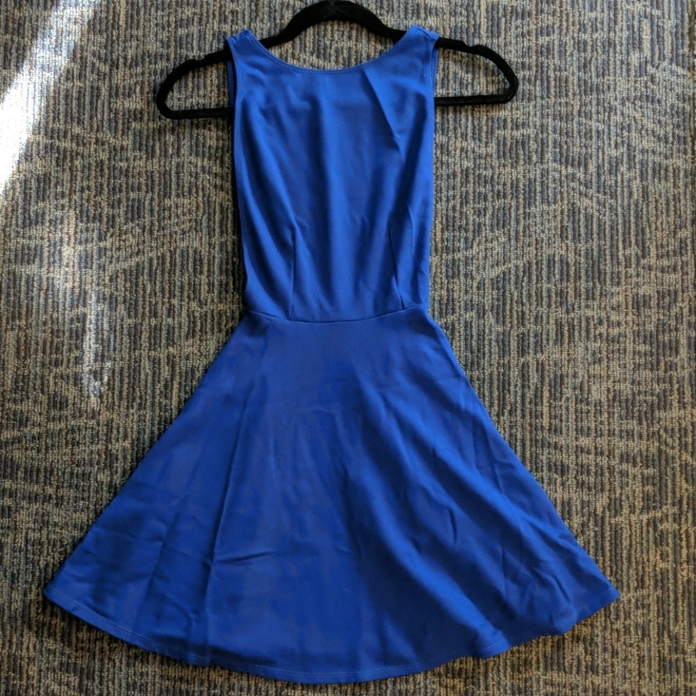 XS American Apparel Open Back Skater Dress